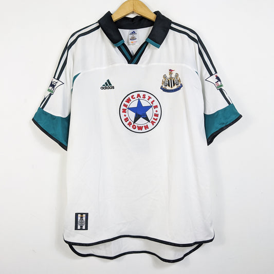 Original Newcastle 1999/00 Away - Shearer #9 Size XL