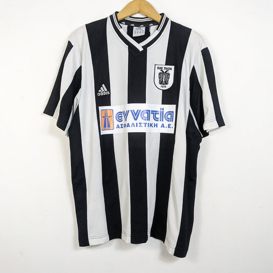 Original PAOK 2005/06 Home - Zagorakis #7 Size XXL fit XL