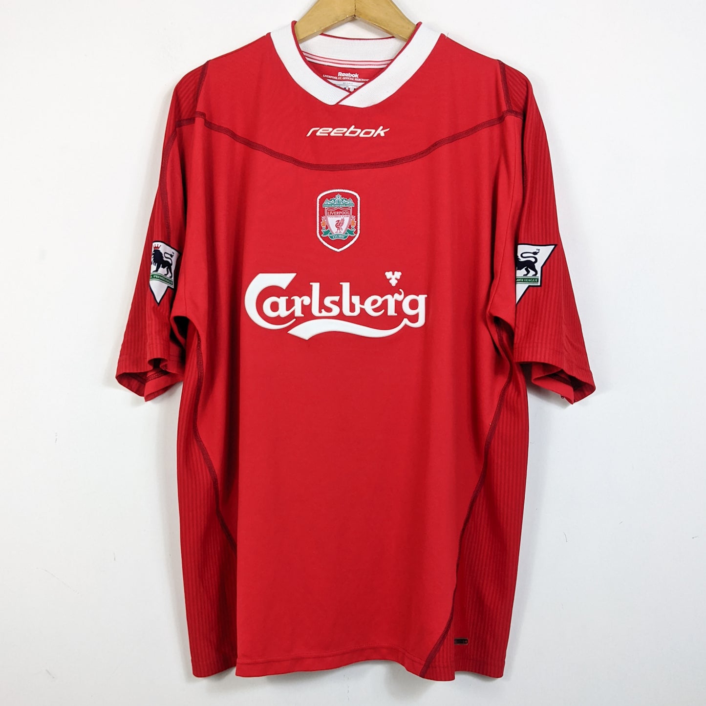 Original Liverpool 2002/04 Home - Kewell #7 Size XXL