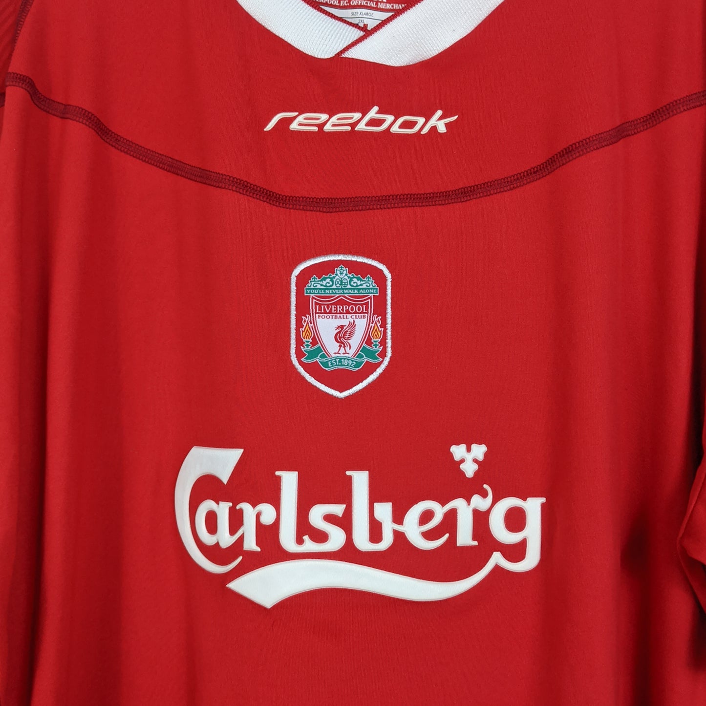 Original Liverpool 2002/04 Home - Kewell #7 Size XXL