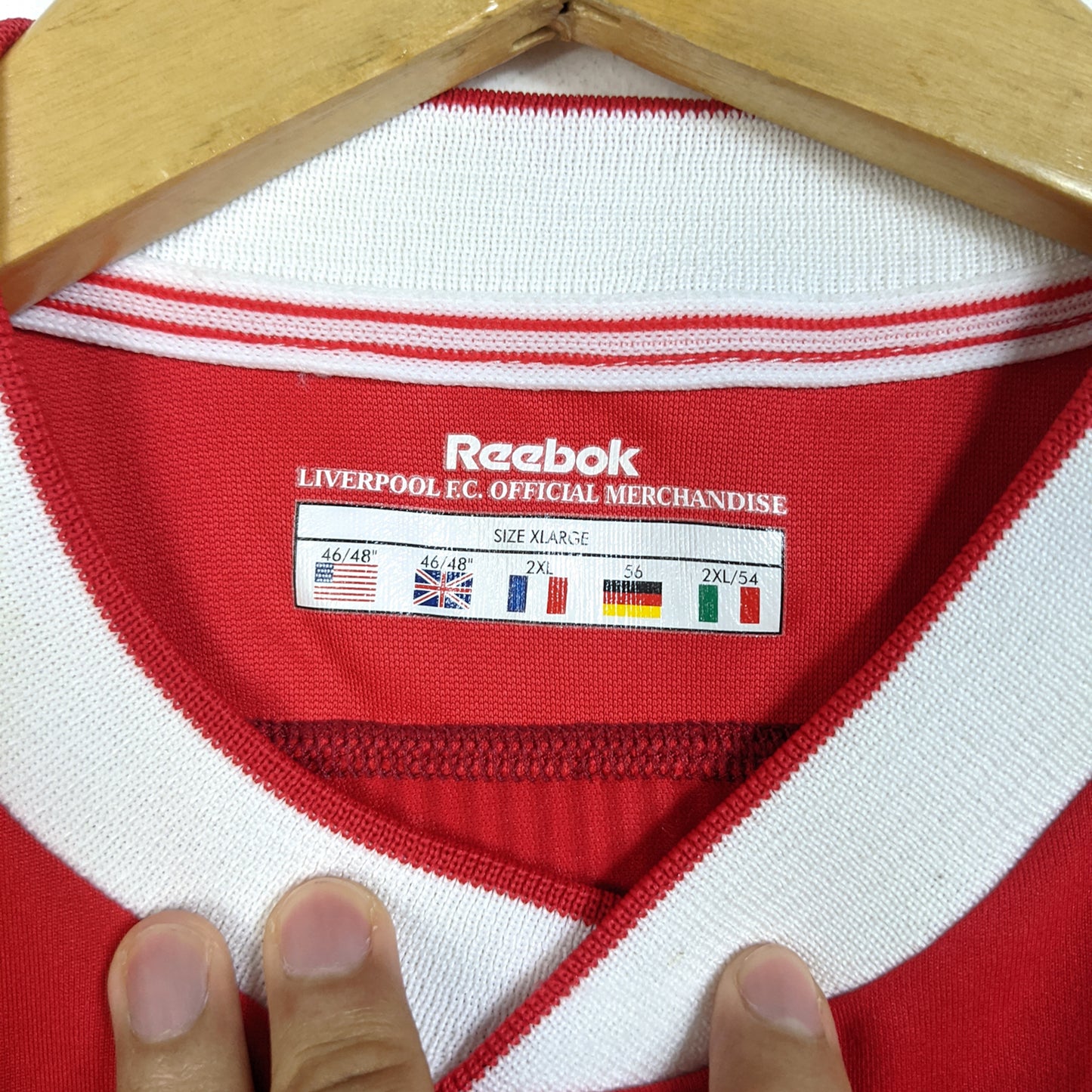 Original Liverpool 2002/04 Home - Kewell #7 Size XXL