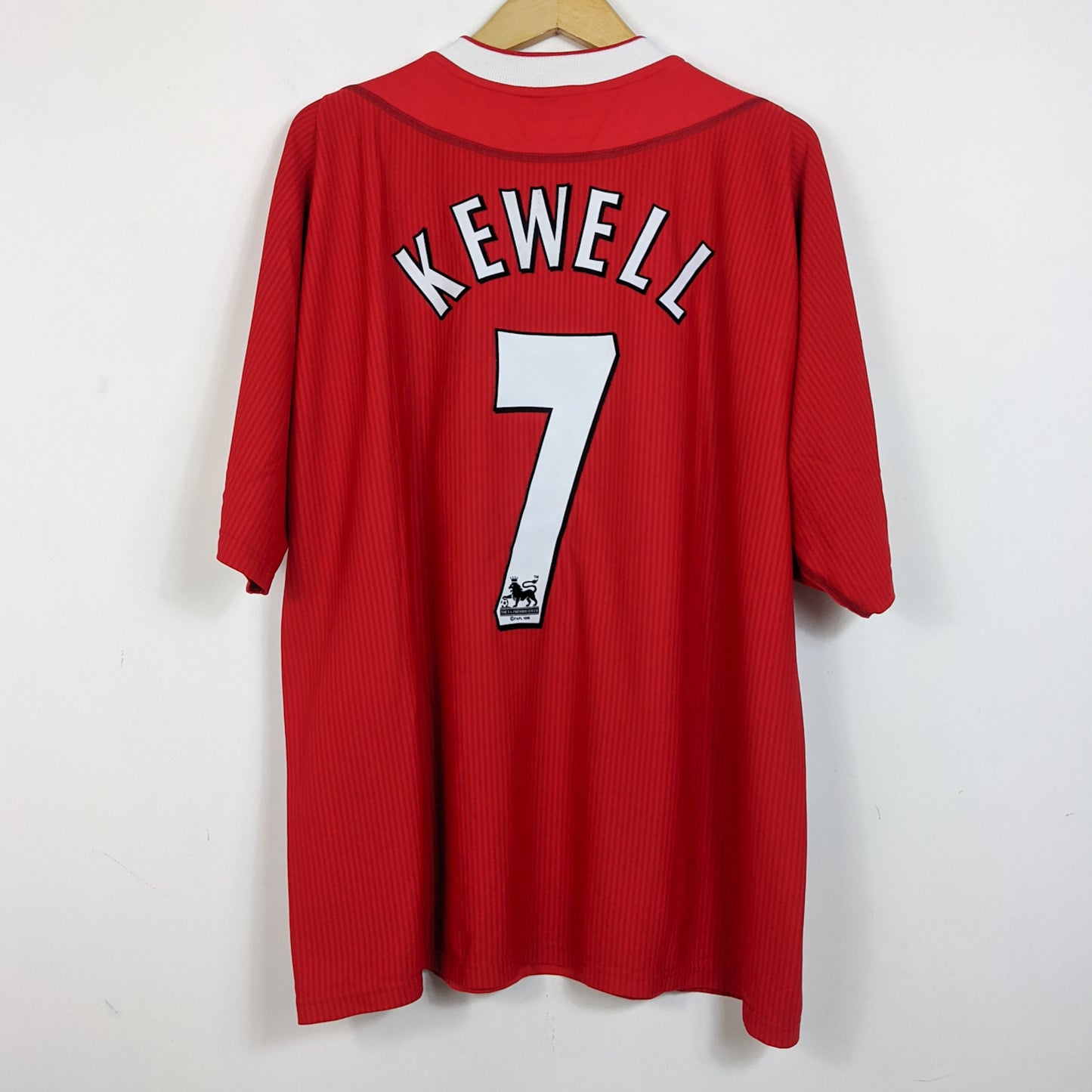 Original Liverpool 2002/04 Home - Kewell #7 Size XXL