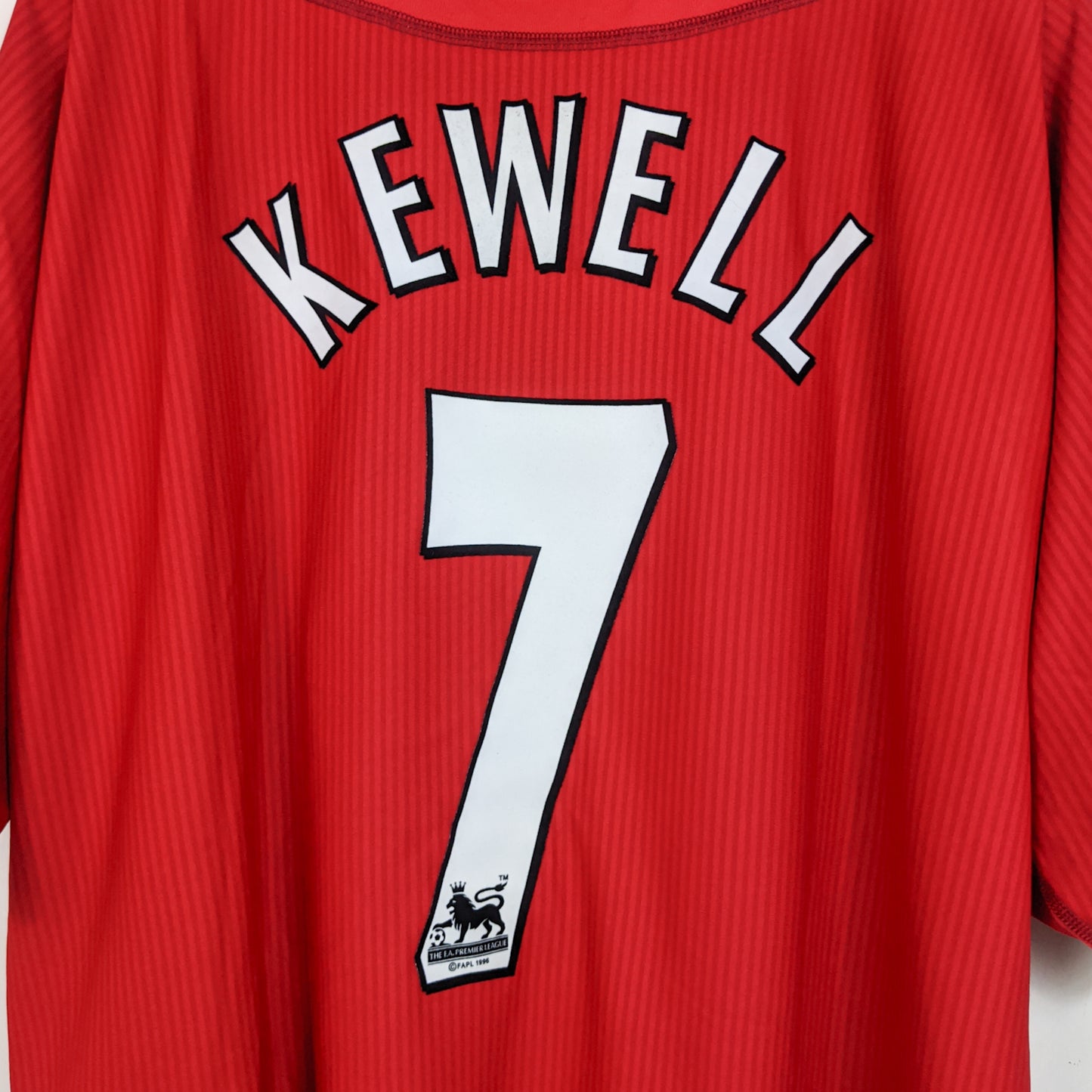 Original Liverpool 2002/04 Home - Kewell #7 Size XXL