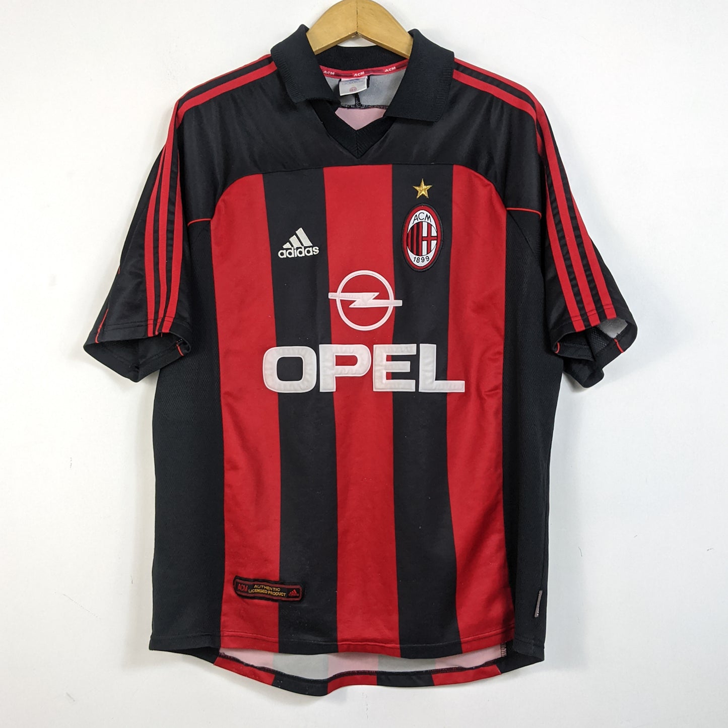 Original AC Milan 2000/02 Home - Albertini #4 Size XL