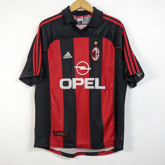 Original AC Milan 2000/02 Home - Albertini #4 Size XL