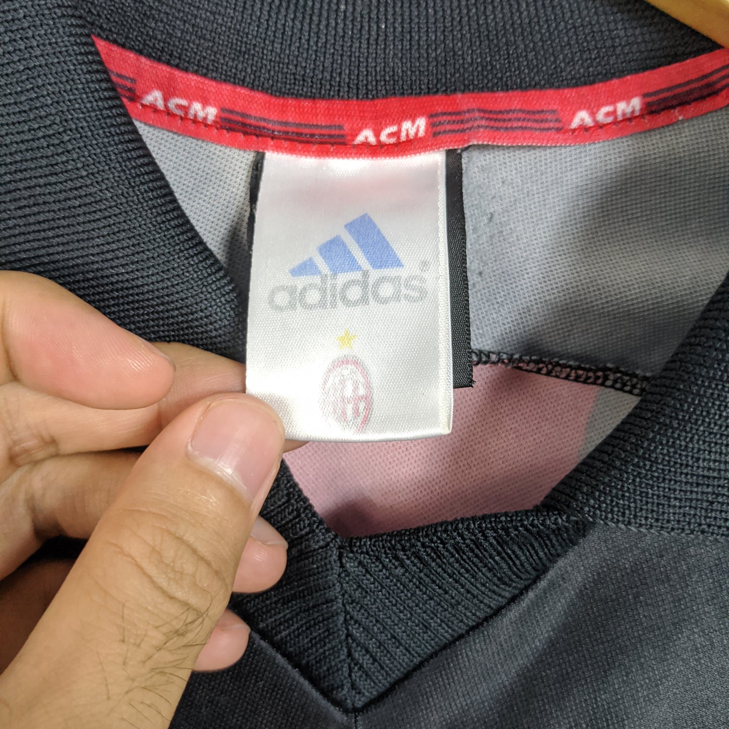 Original AC Milan 2000/02 Home - Albertini #4 Size XL