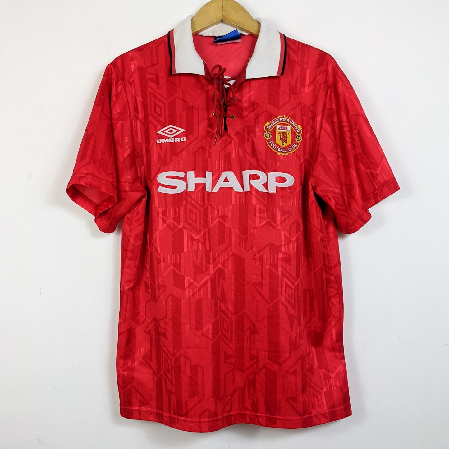 Original Manchester United 1992/94 Home - Cantona #7 Size L