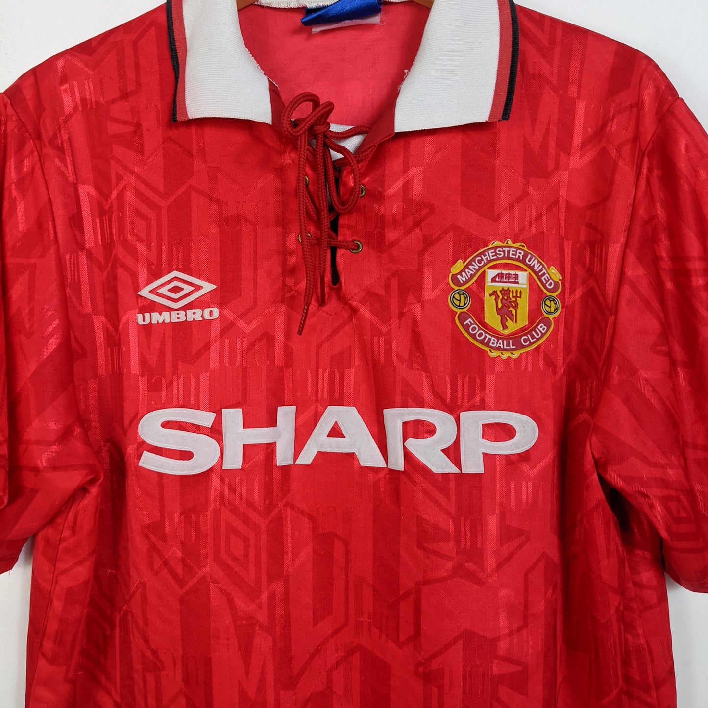 Original Manchester United 1992/94 Home - Cantona #7 Size L