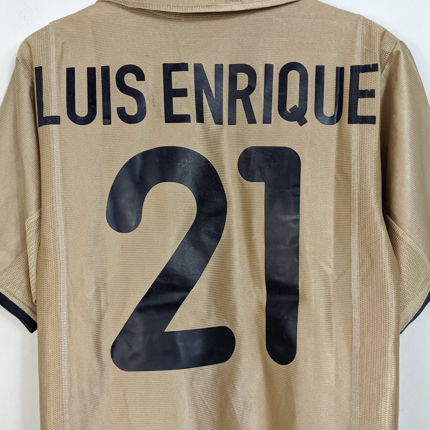 Original Barcelona 2001/03 Away - Luis Enrique #21 Size fit S