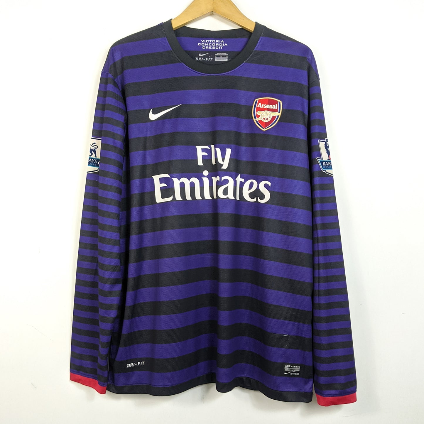 Original Arsenal 2012/13 Away - Walcott #14 Size XL (Long Sleeve)