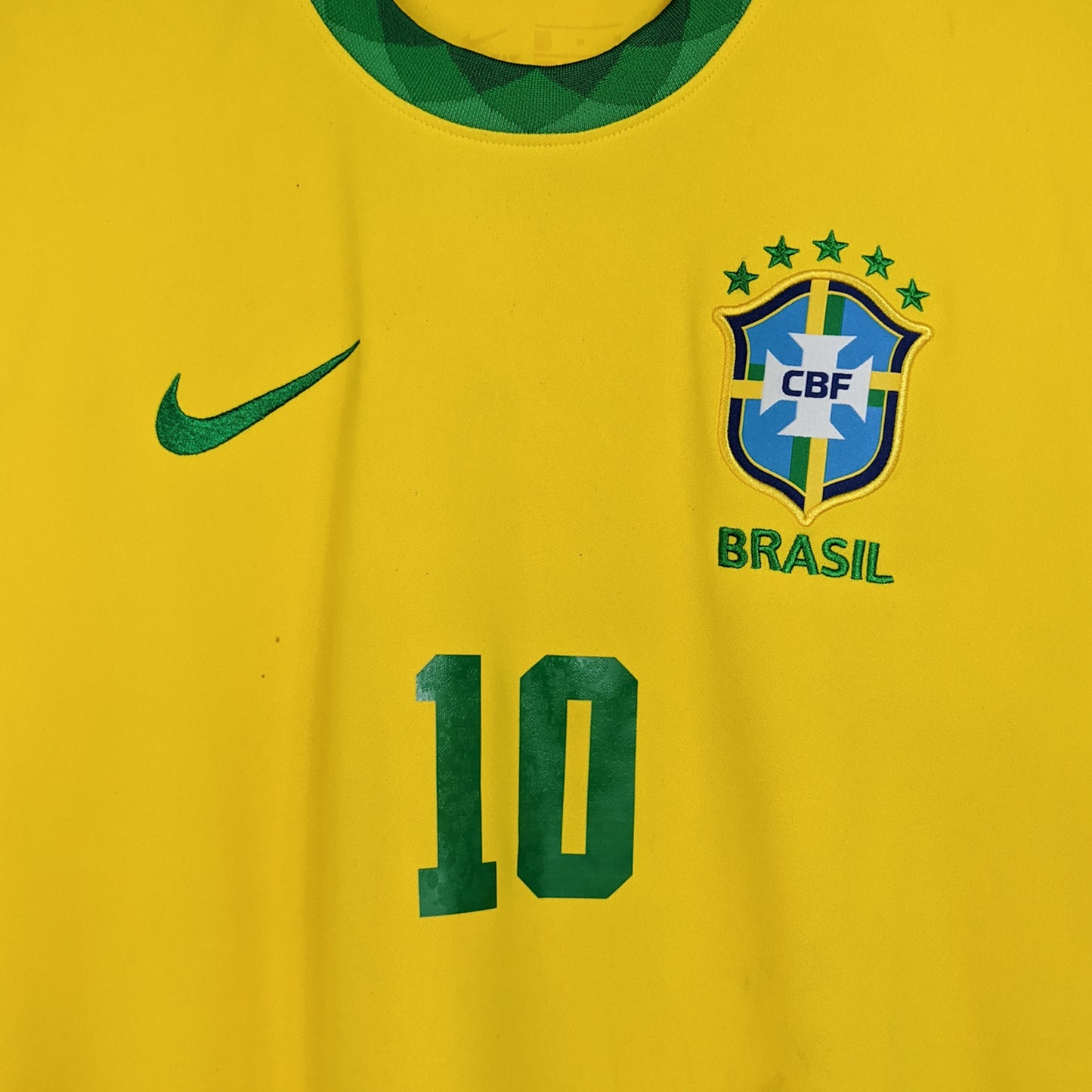 Original Brazil 2020/21 Home - Neymar Jr #10 Size M