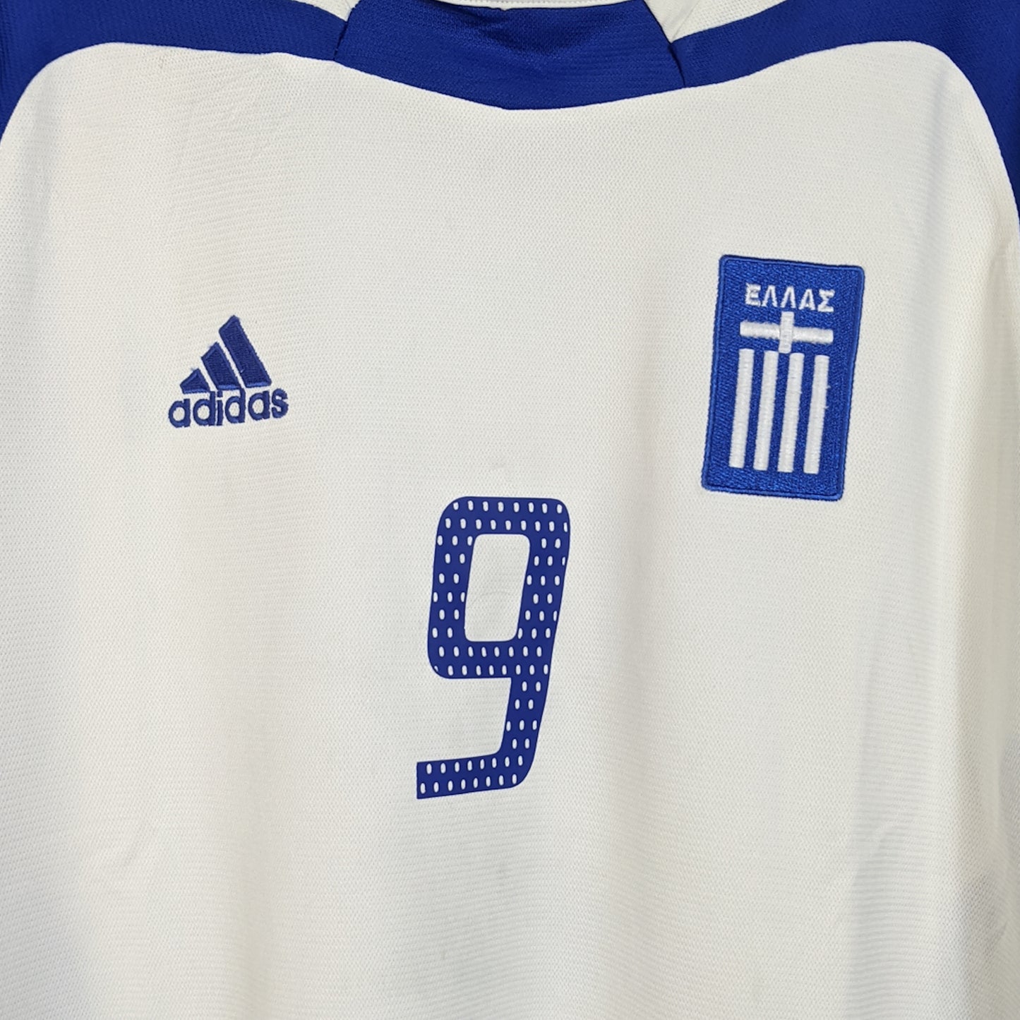 Original Greece 2004/06 Away - Charisteas #9 Size fit XL
