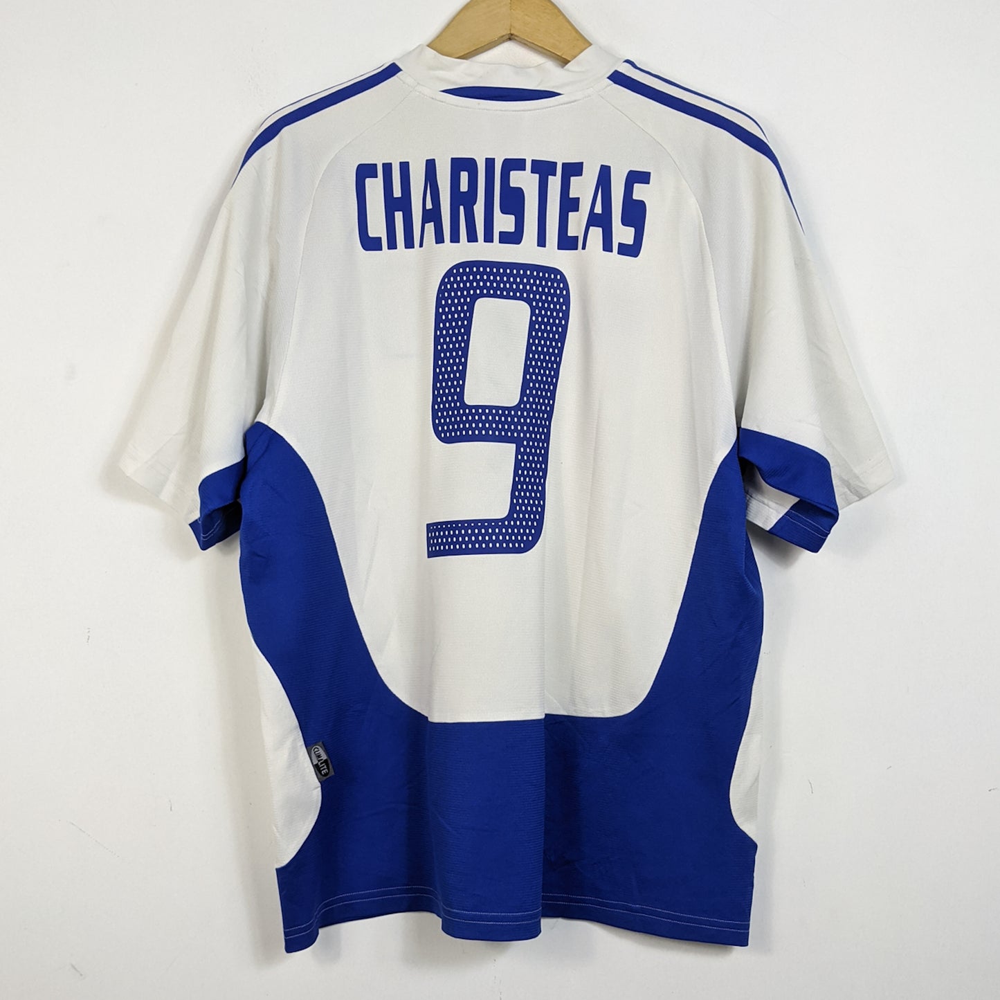 Original Greece 2004/06 Away - Charisteas #9 Size fit XL