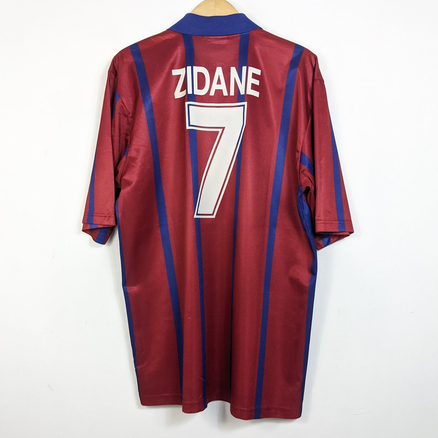 Original Girondins de Bordeaux 1994/95 Home - Zidane #7 Size L fit XL