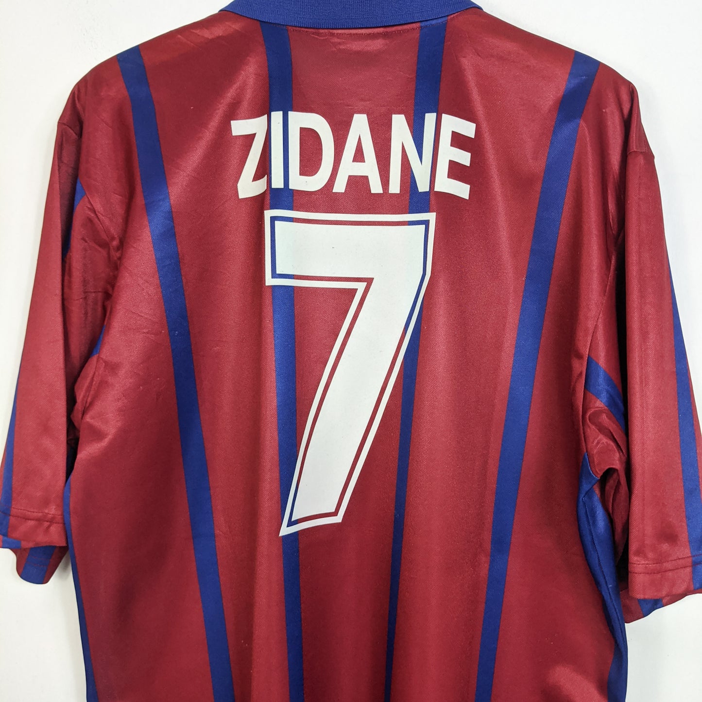 Original Girondins de Bordeaux 1994/95 Home - Zidane #7 Size L fit XL