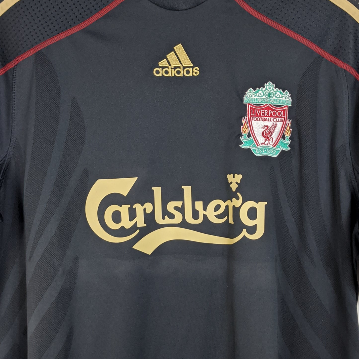 Original Liverpool 2009/10 Away - Torres #9 Size L
