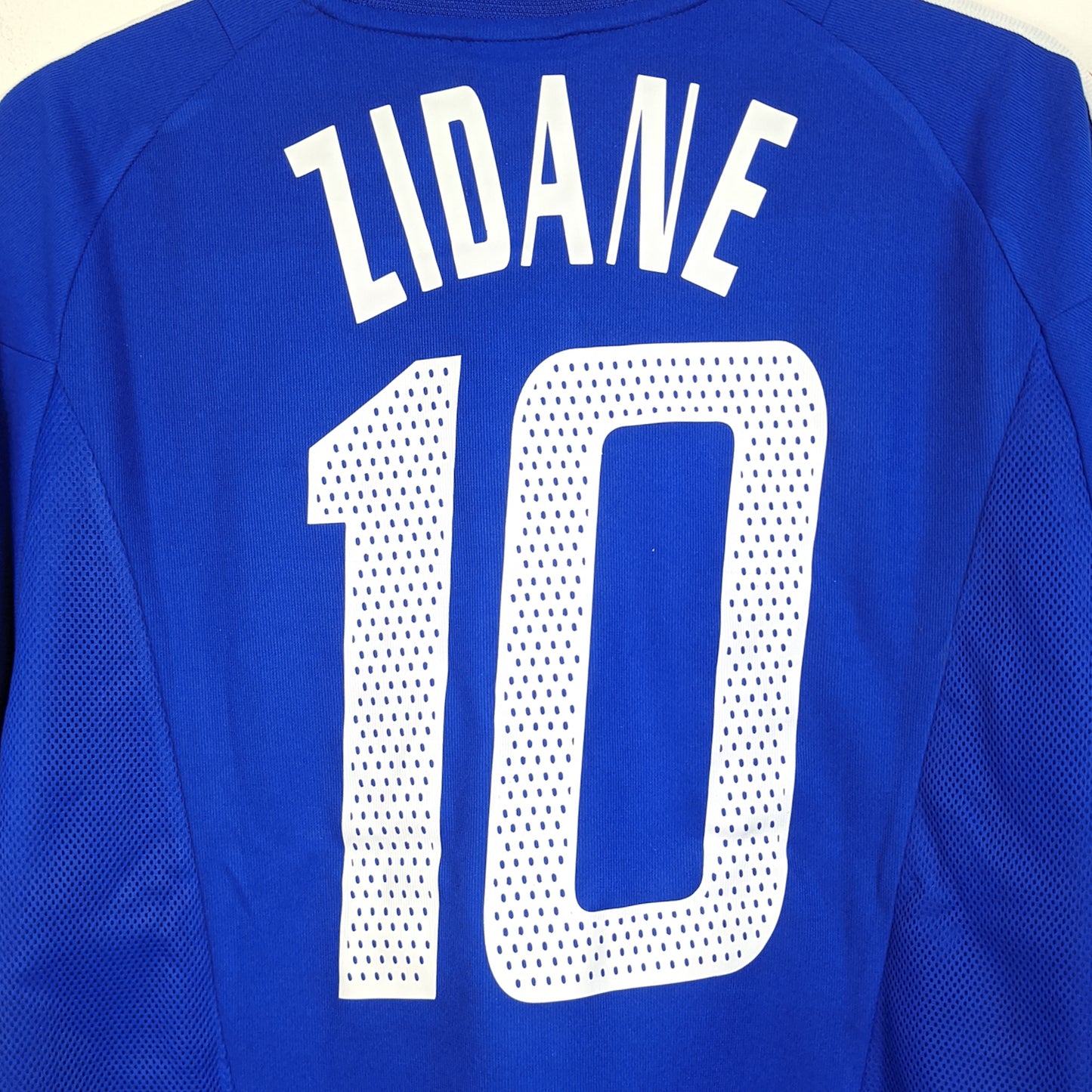 Original France 2002/04 Home - Zidane #10 Size M