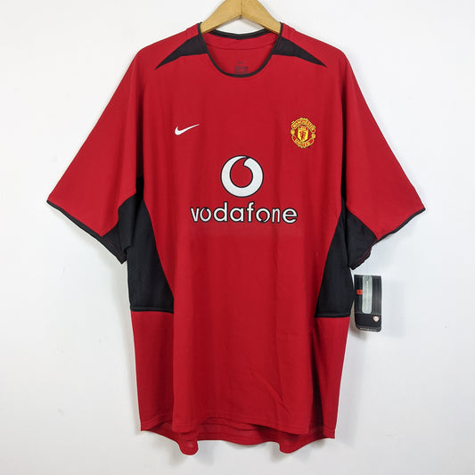 Original Manchester United 2002/04 Home - Beckham #7 Size XXL (With tags)