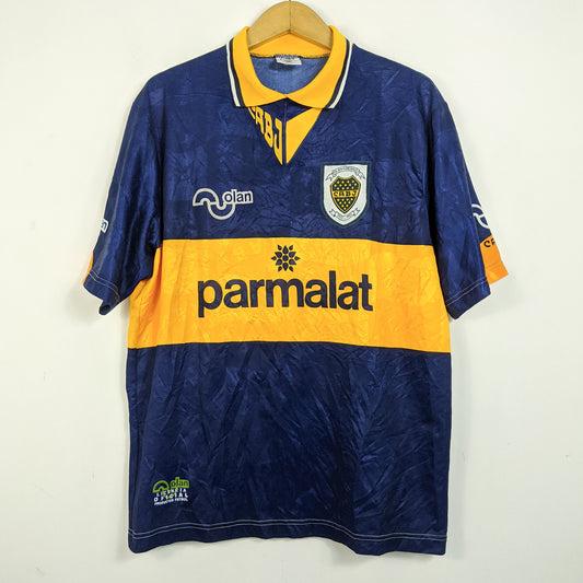 Original Boca Juniors 1995 90th Anniversary Home - Maradona #10 Size fit L