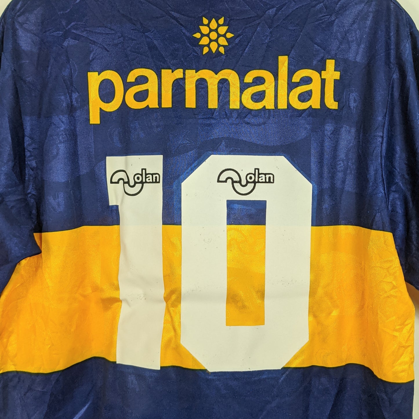 Original Boca Juniors 1995 90th Anniversary Home - Maradona #10 Size fit L