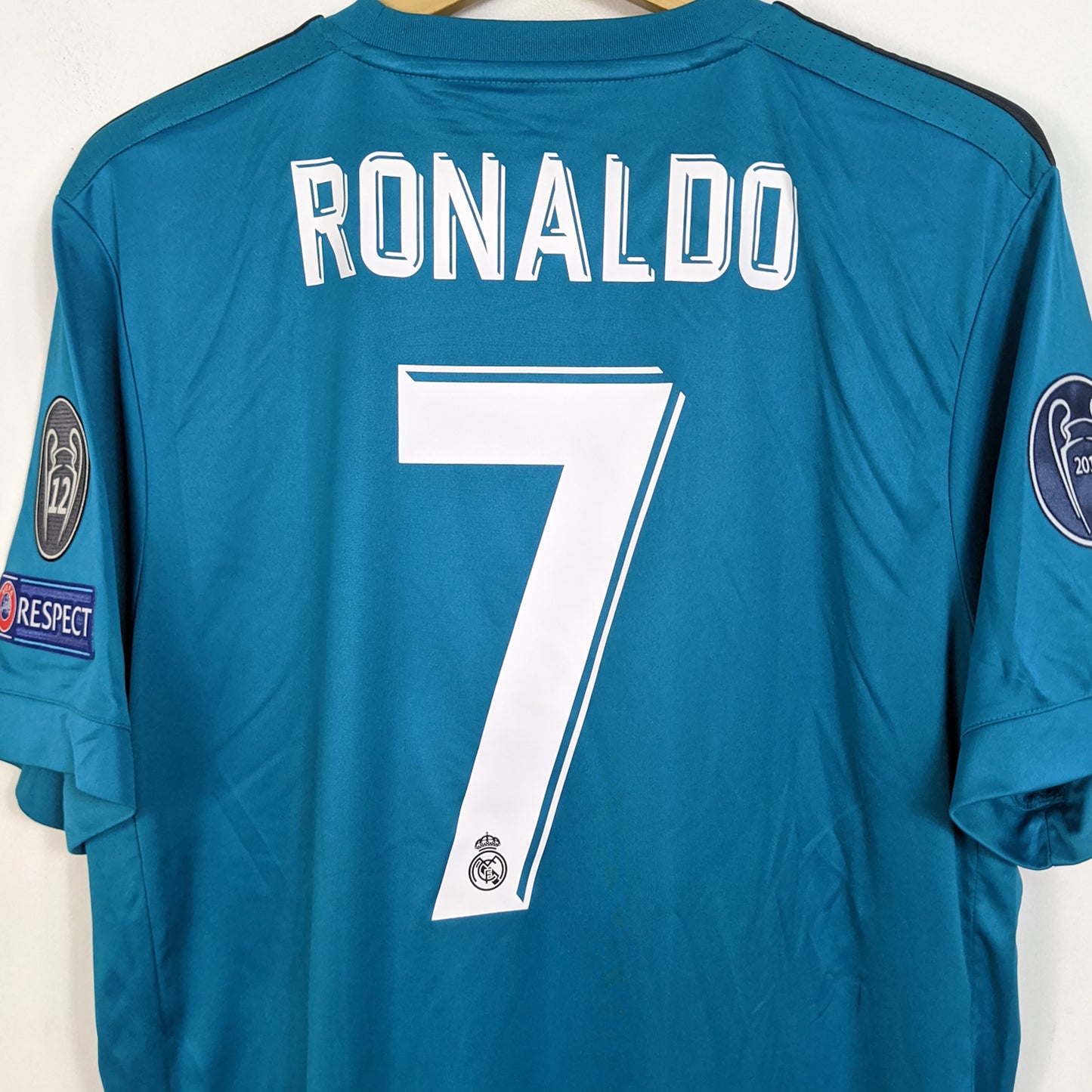 Original Real Madrid 2017/18 Third - Ronaldo #7 Size L