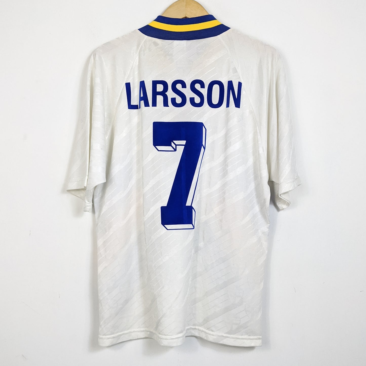 Original Sweden 1994/96 Away - Larsson #7 Size L