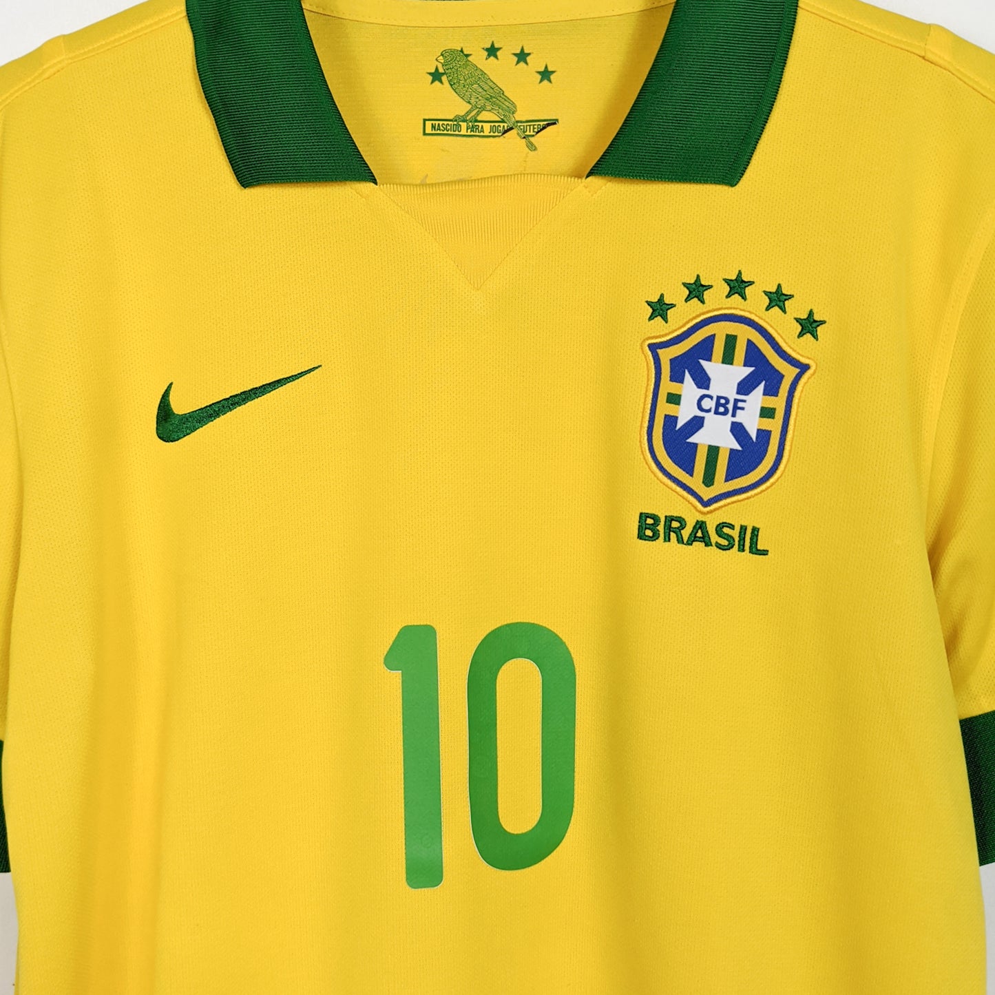 Original Brazil 2013 Home - Neymar Jr #10 Size M (Confederations Cup)