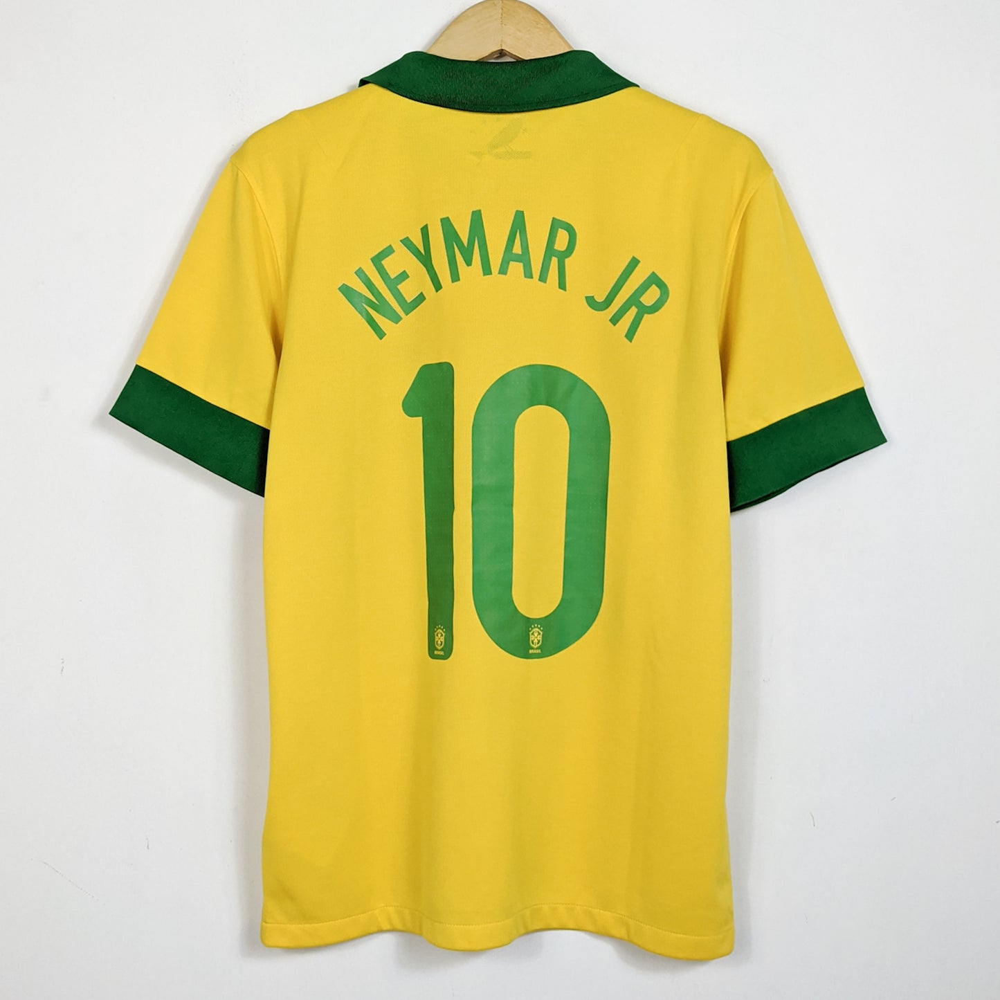 Original Brazil 2013 Home - Neymar Jr #10 Size M (Confederations Cup)