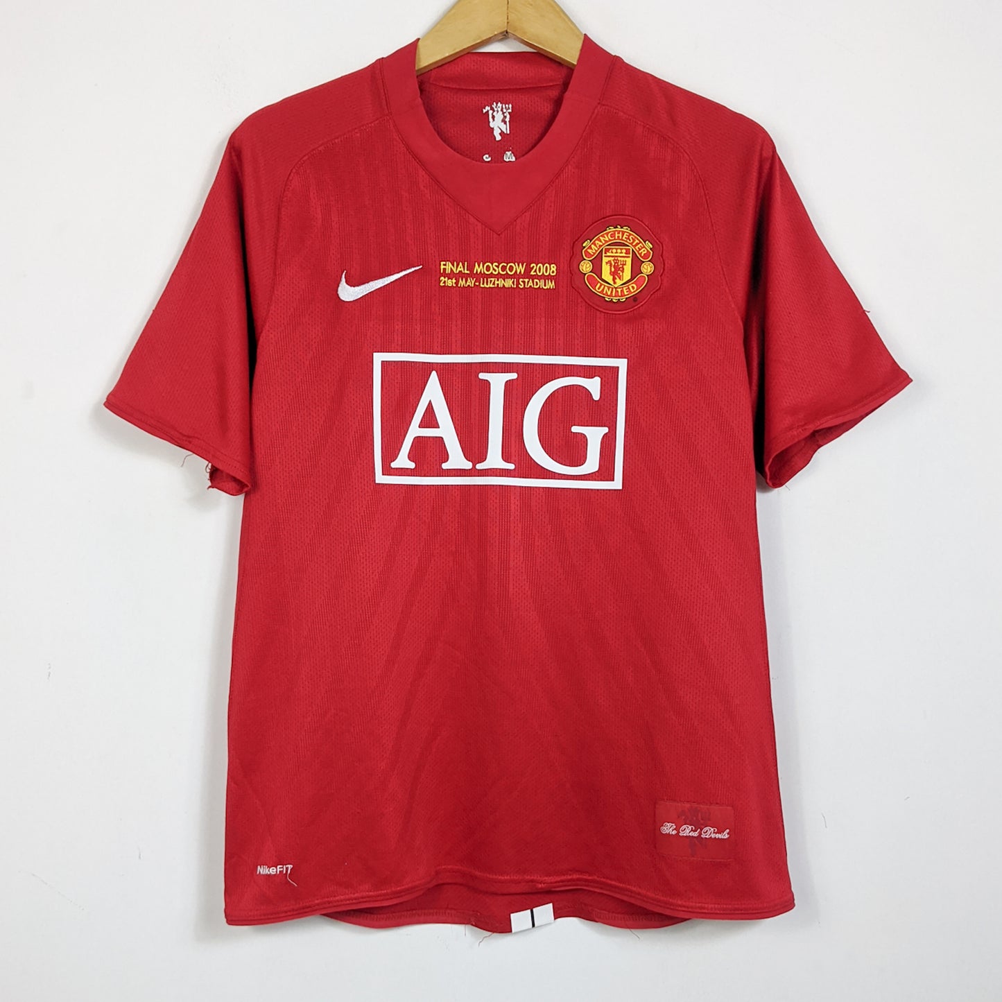 Original Manchester United 2007/08 Home - Ronaldo #7 Size M