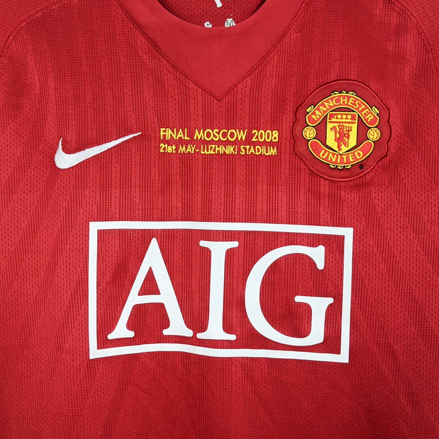 Original Manchester United 2007/08 Home - Ronaldo #7 Size M