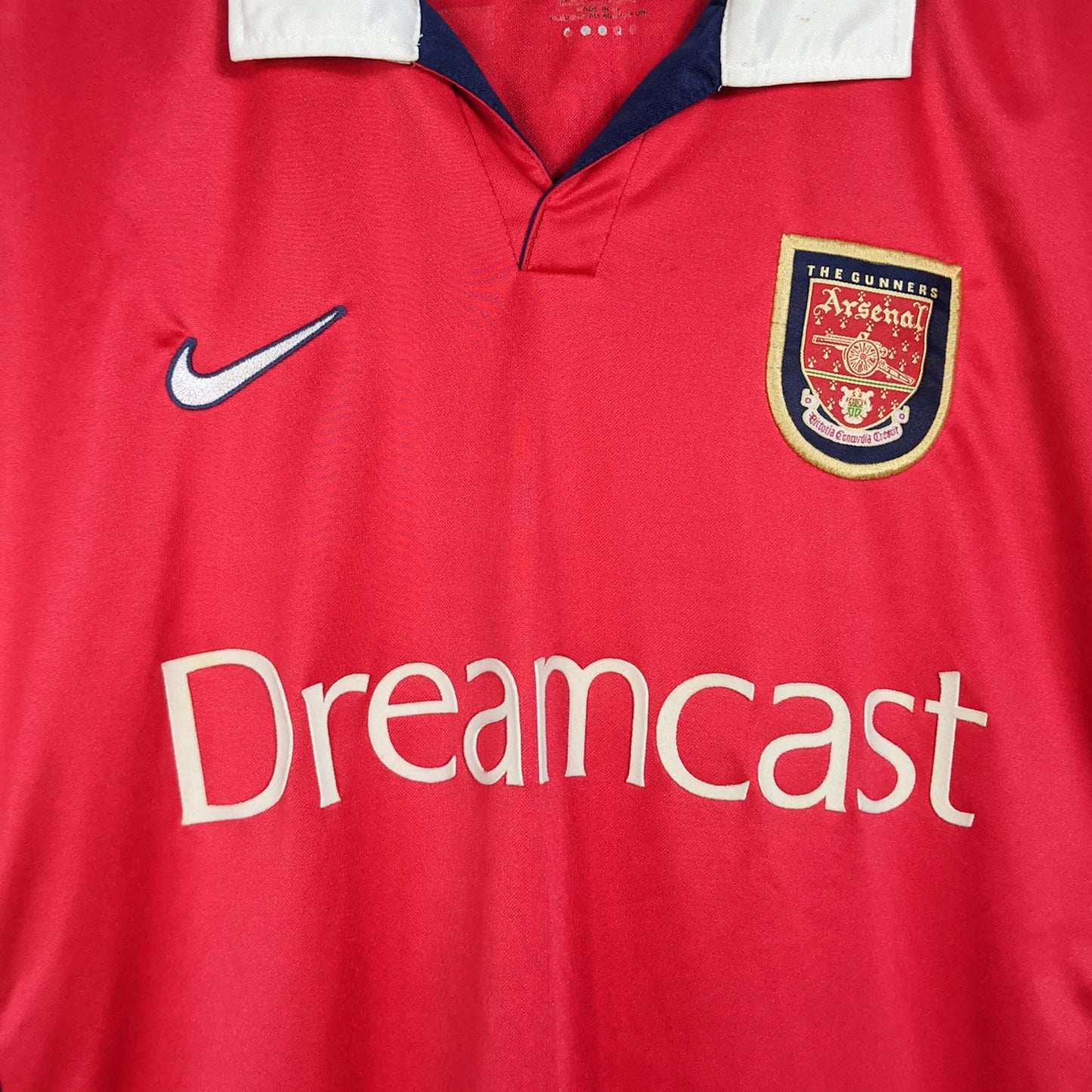 Original Arsenal 2000/02 Home - Henry #14 Size L