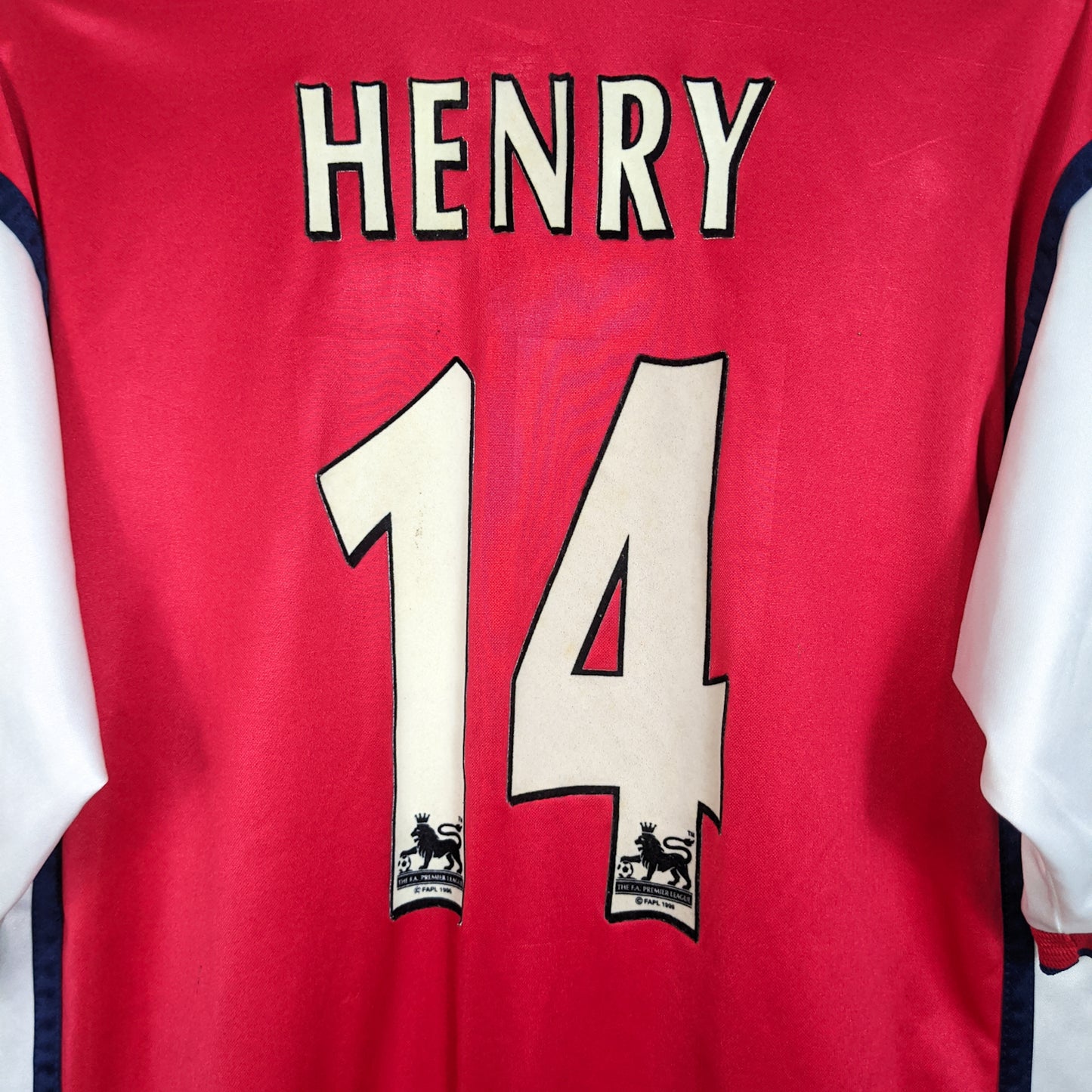 Original Arsenal 2000/02 Home - Henry #14 Size L