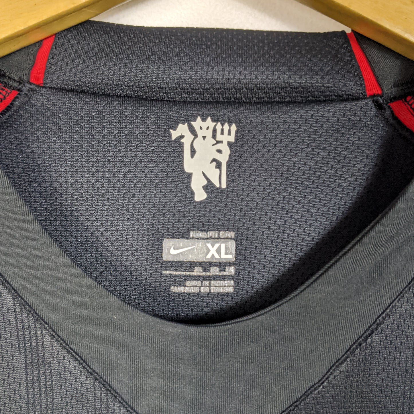 Original Manchester United 2007/08 Away - Ronaldo #7 Size XL (Long Sleeve)