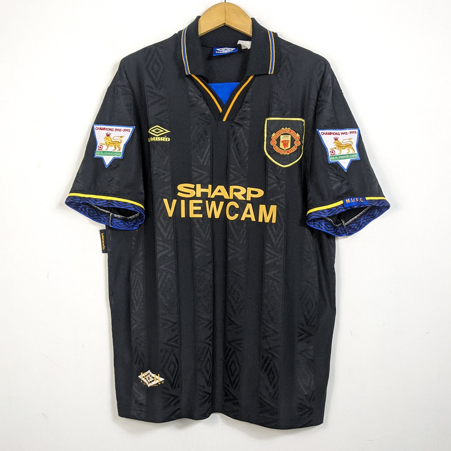 Original Manchester United 1993/94 Away - Cantona #7 Size XL