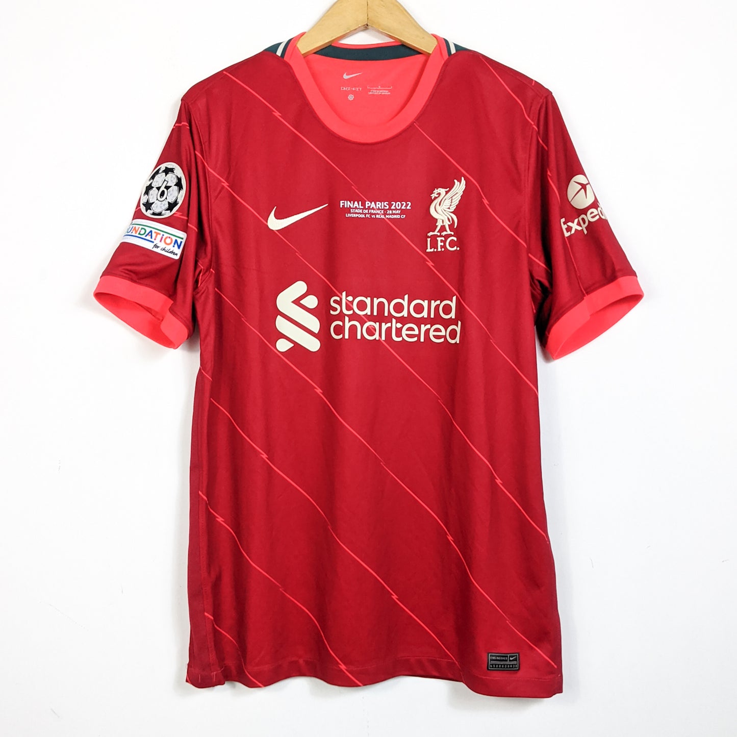 Original Liverpool 2021/22 Home - Salah #11 Size L