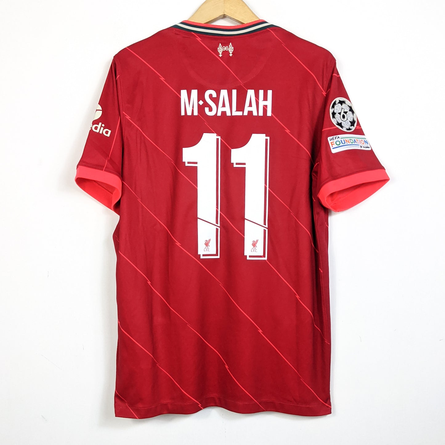 Original Liverpool 2021/22 Home - Salah #11 Size L