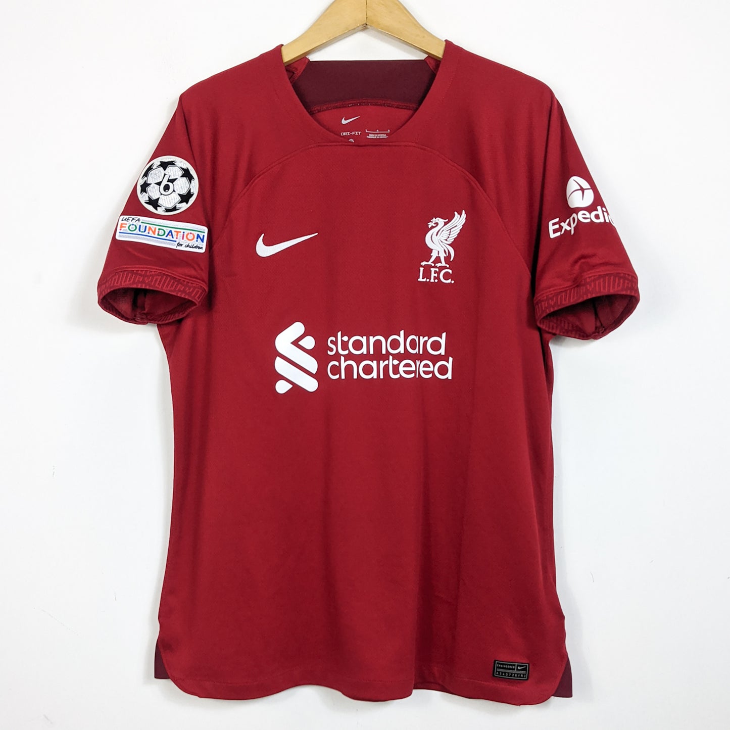 Original Liverpool 2022/23 Home - Salah #11 Size L