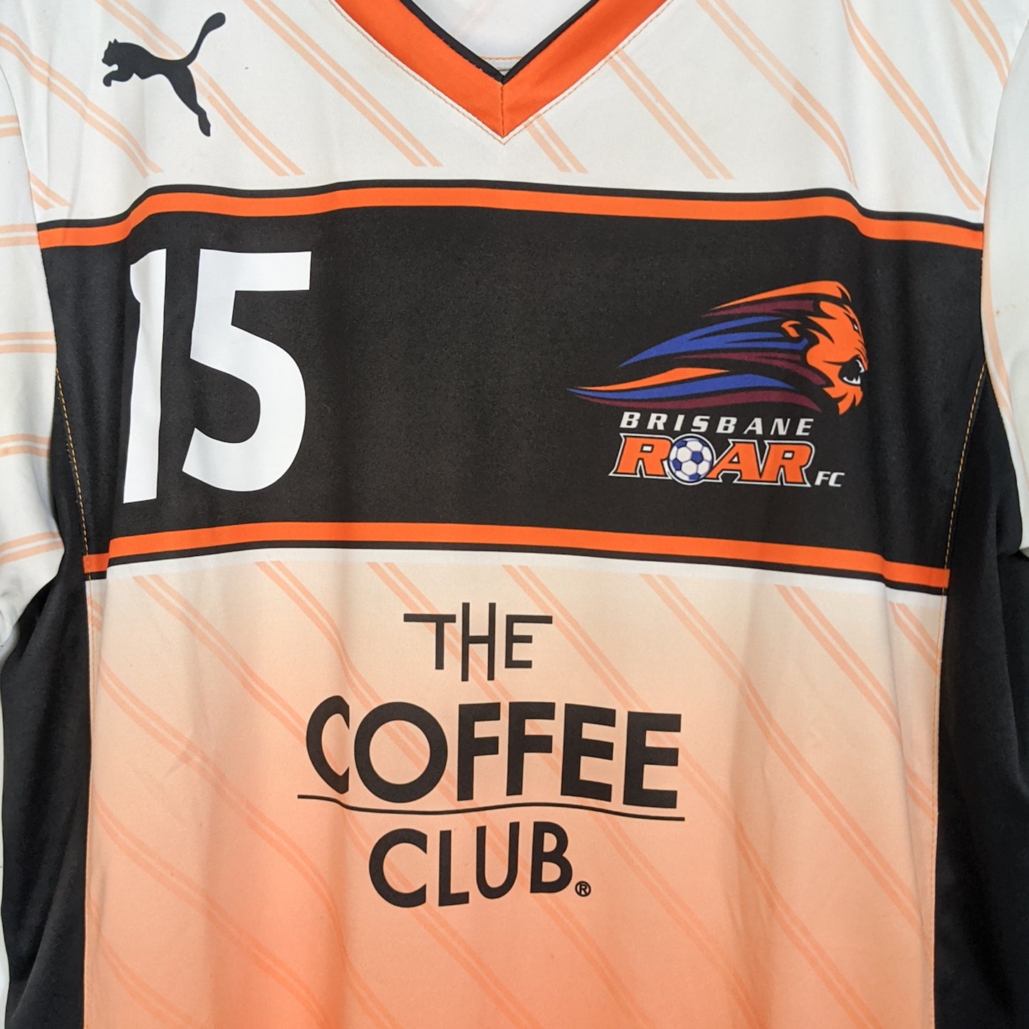 Original Brisbane Roar 2012 Home - McKay #15 Size M