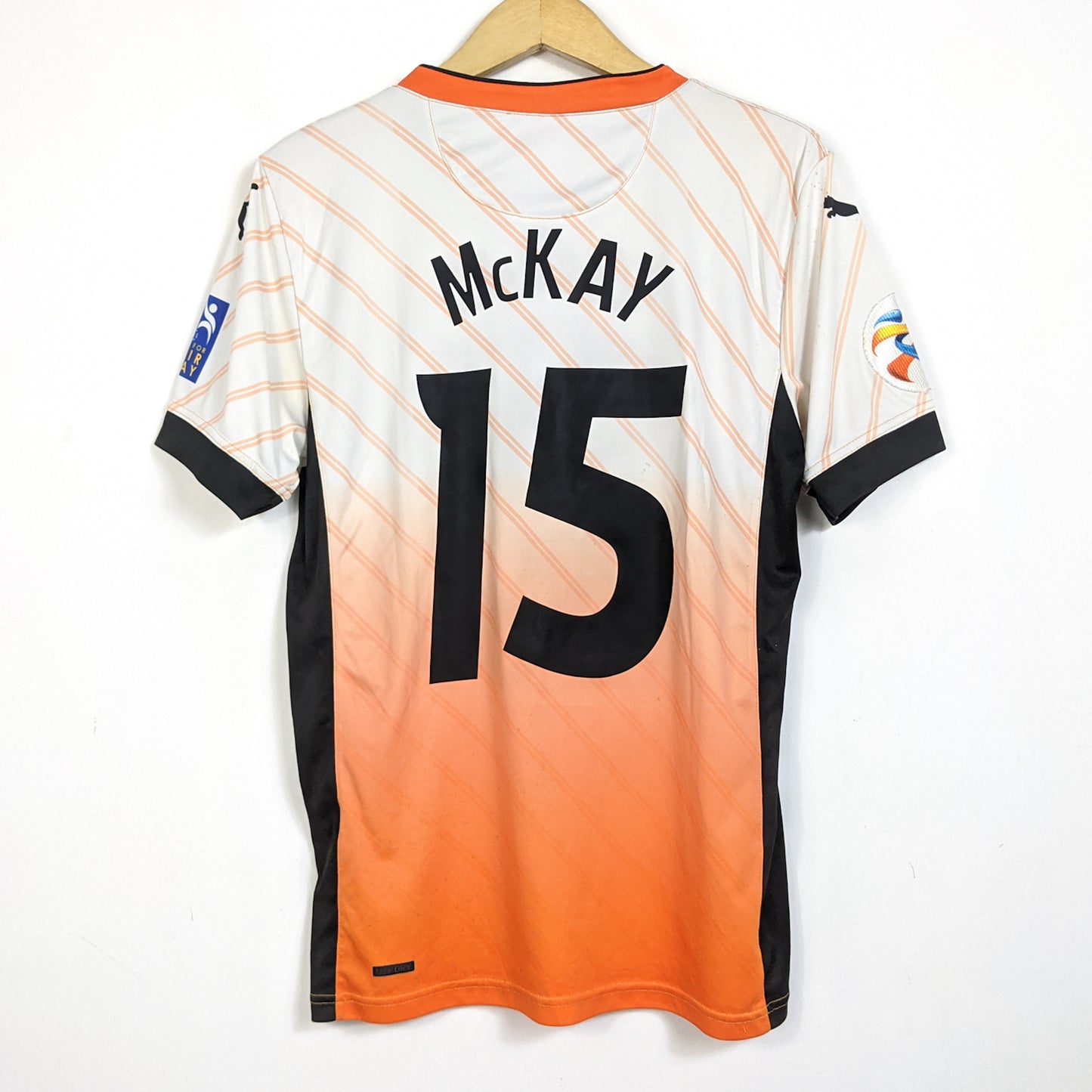 Original Brisbane Roar 2012 Home - McKay #15 Size M