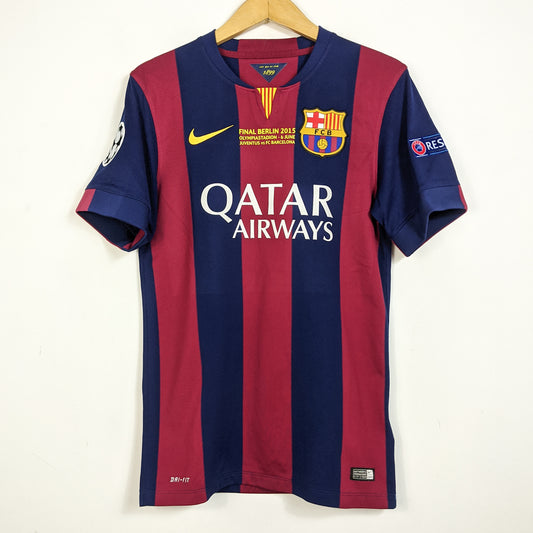 Original Barcelona 2014/15 Home - Neymar Jr #11 Size S