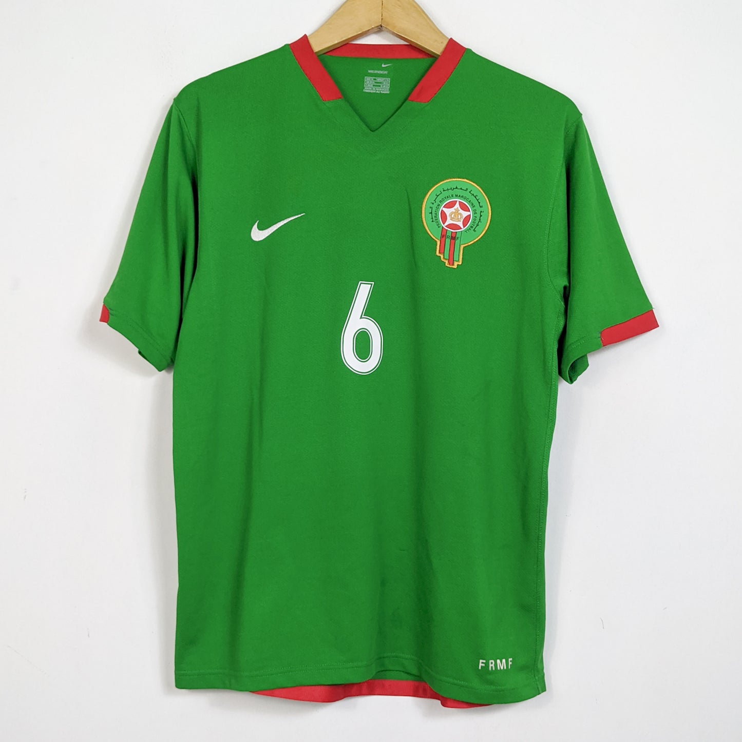 Original Morocco 2006/07 Home - Naybet #6 Size M