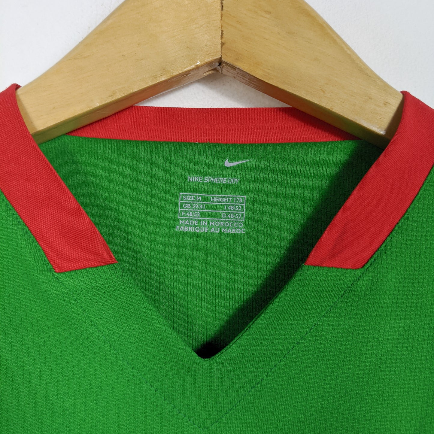 Original Morocco 2006/07 Home - Naybet #6 Size M