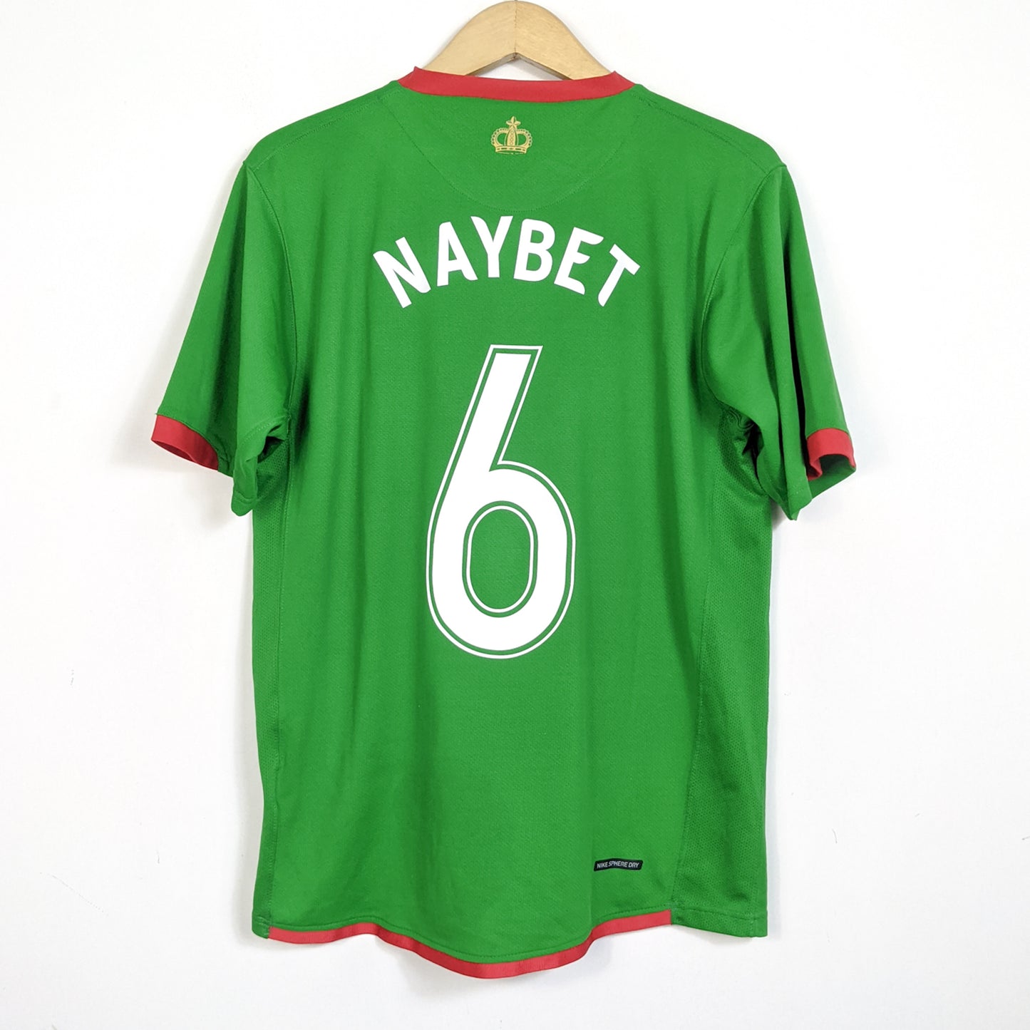 Original Morocco 2006/07 Home - Naybet #6 Size M
