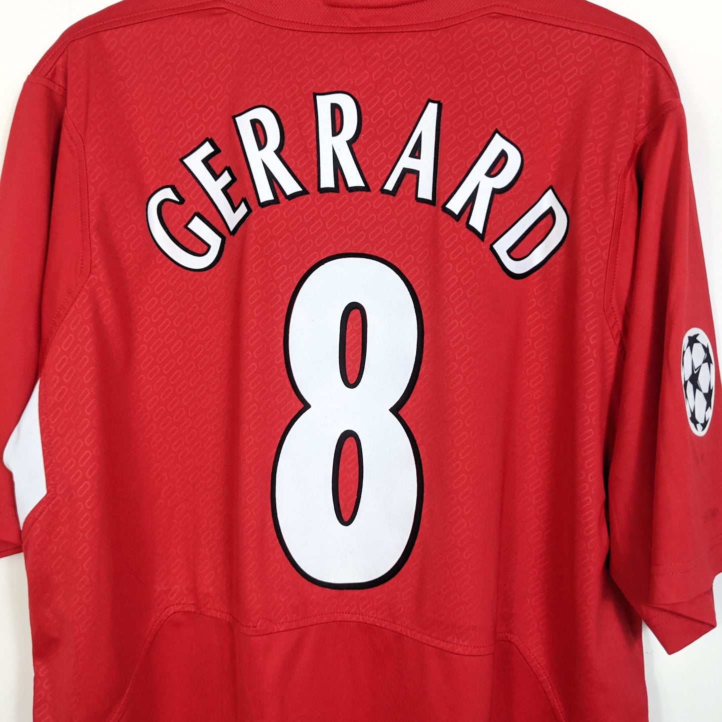 Original Liverpool 2004/05 Home - Gerrard #8 Size fit XXL (Final Istanbul)