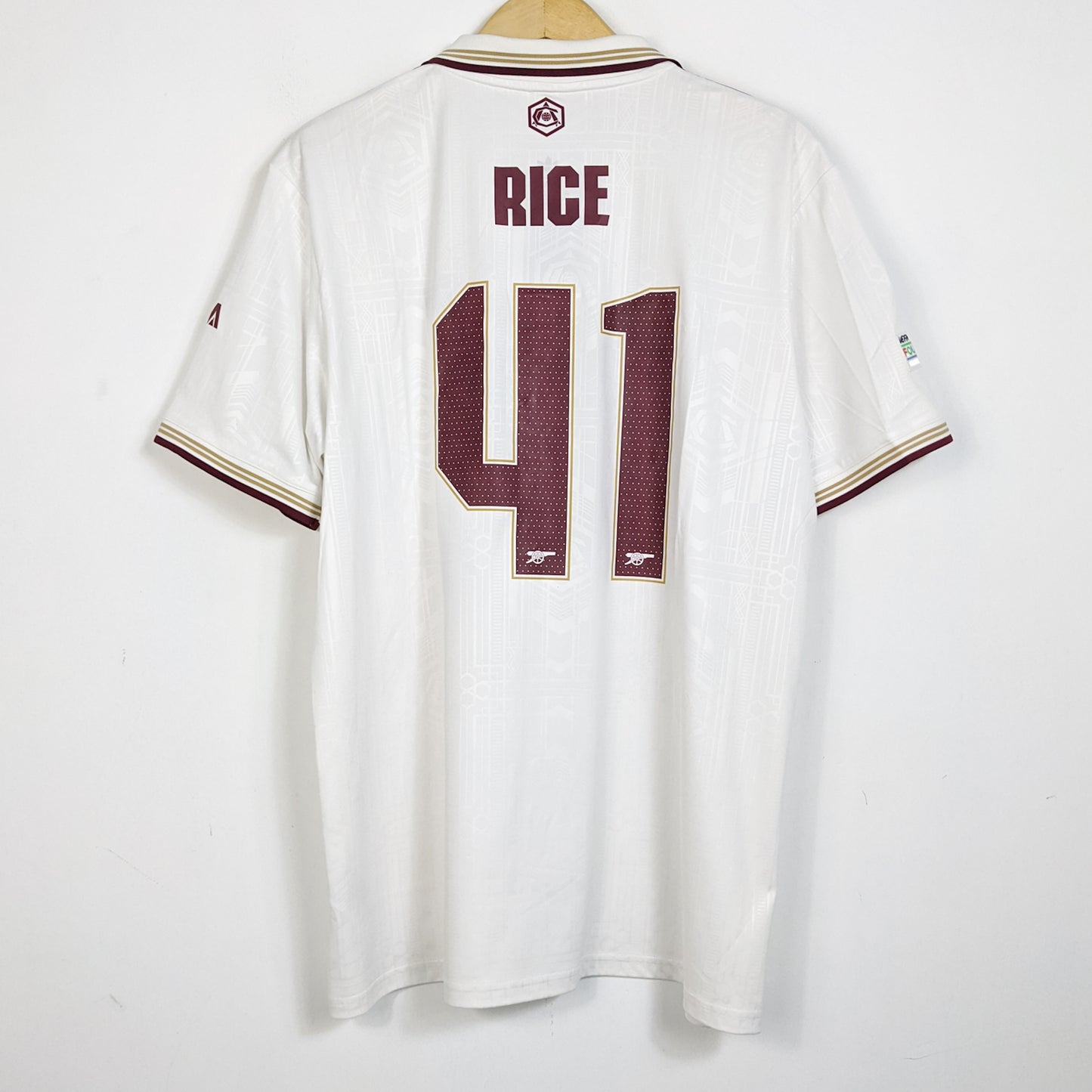 Original Arsenal 2025/26 Third - Rice #41 Size fit XL
