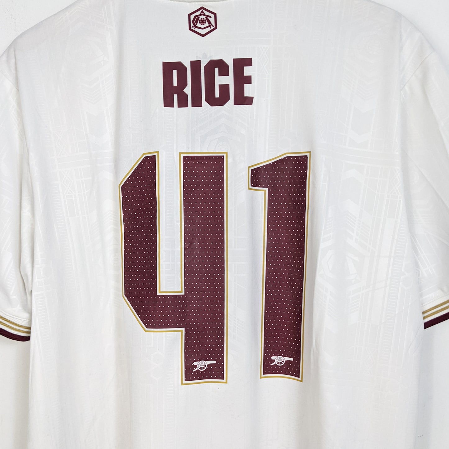 Original Arsenal 2025/26 Third - Rice #41 Size fit XL