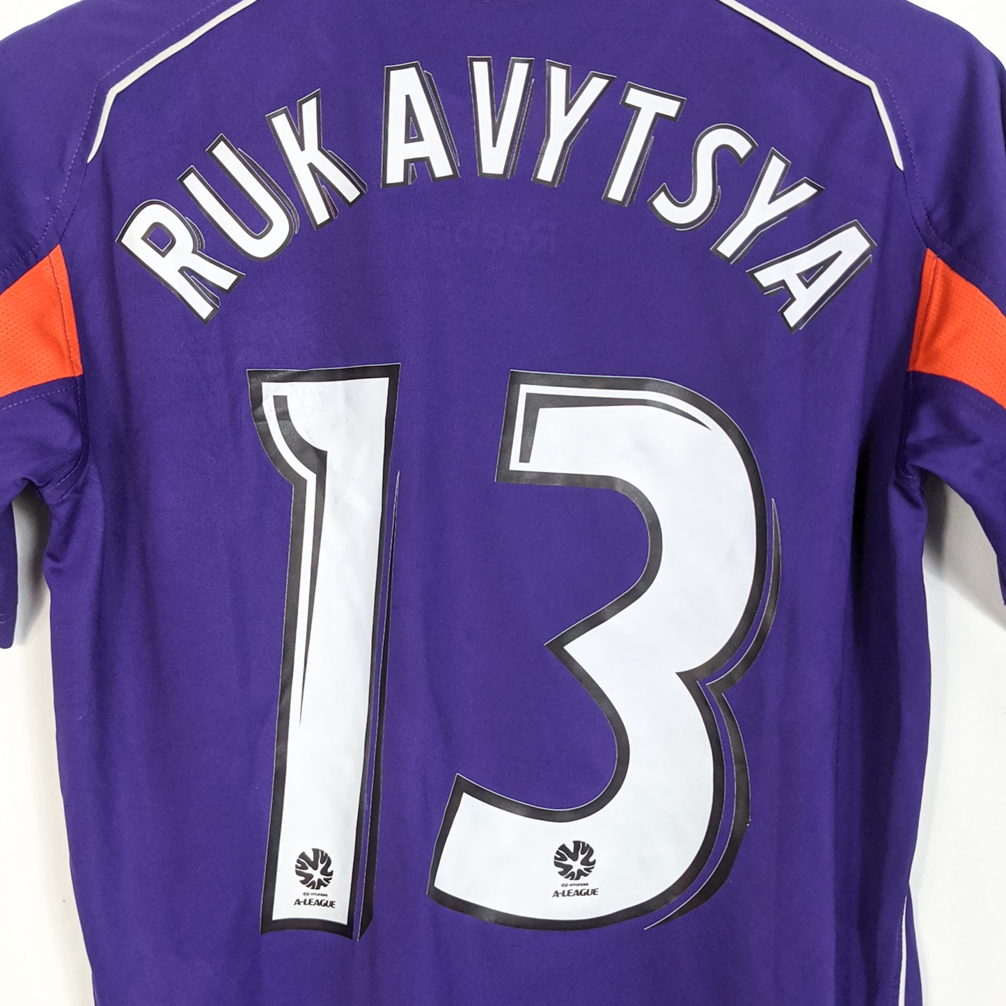 Original Perth Glory 2007/09 Home - Rukavytsya #13 Size fit S