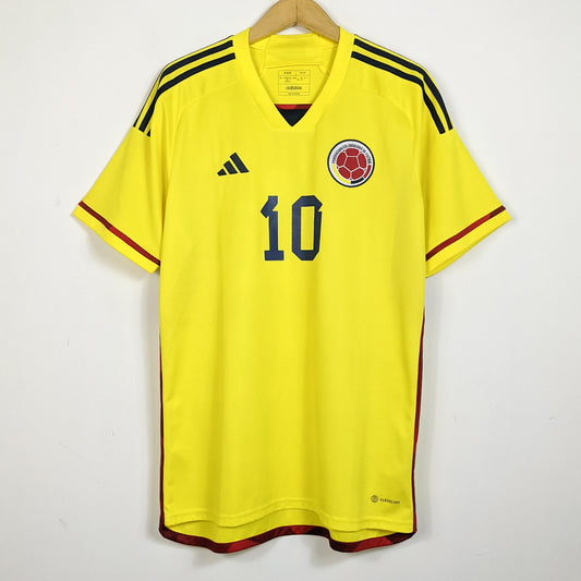 Original Colombia 2022/23 Home - James #10 Size XXL fit XL