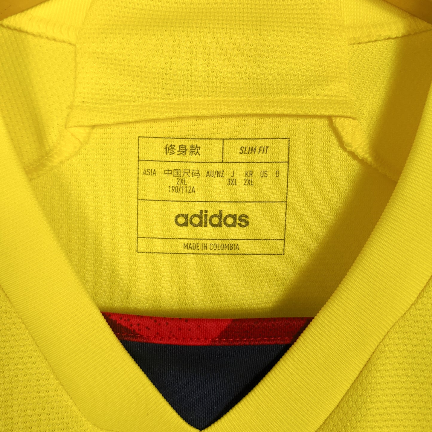Original Colombia 2022/23 Home - James #10 Size fit XL