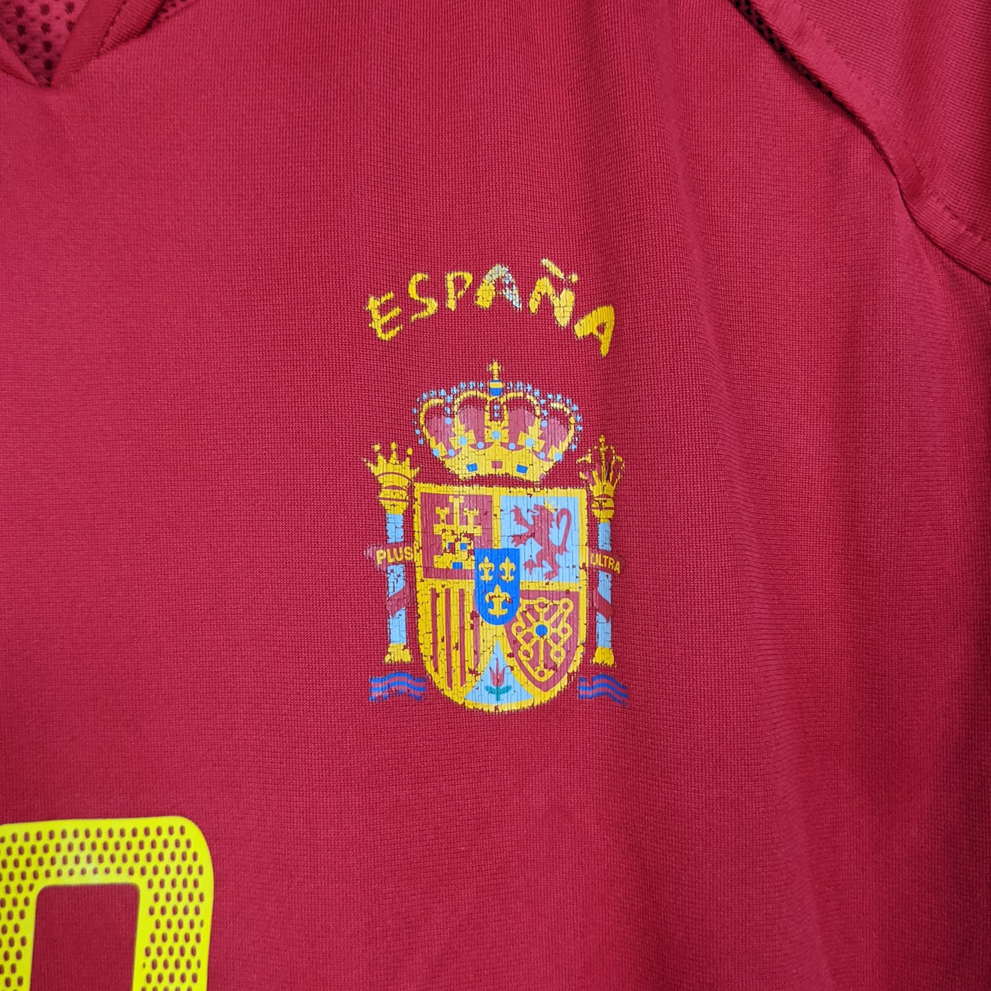 Original Spain 2004 Home - Torres #9 Size L (Player Issue)